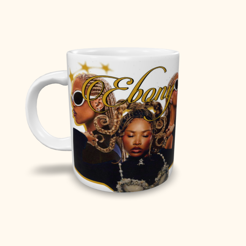Caneca de Cerâmica Artistas - EBONY - Extraordinária