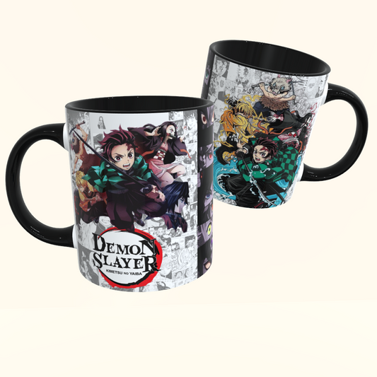 Caneca de Cerâmica Animes - Demon Slayer - Kimetsu no Yaiba