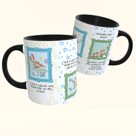 Caneca de Cerâmica Dia dos Namorados - Pequeno Príncipe
