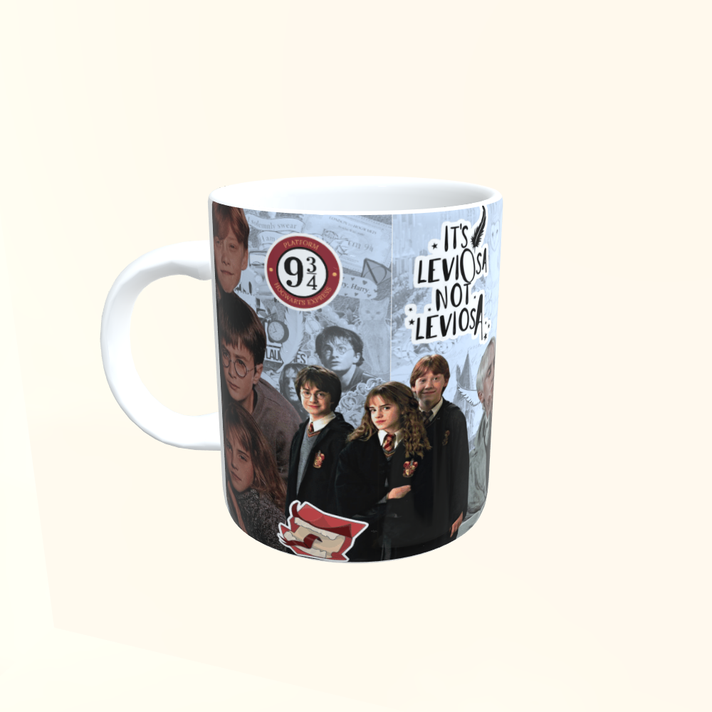 Caneca de Cerâmica Filmes - Harry Potter - It's LeviÔsa