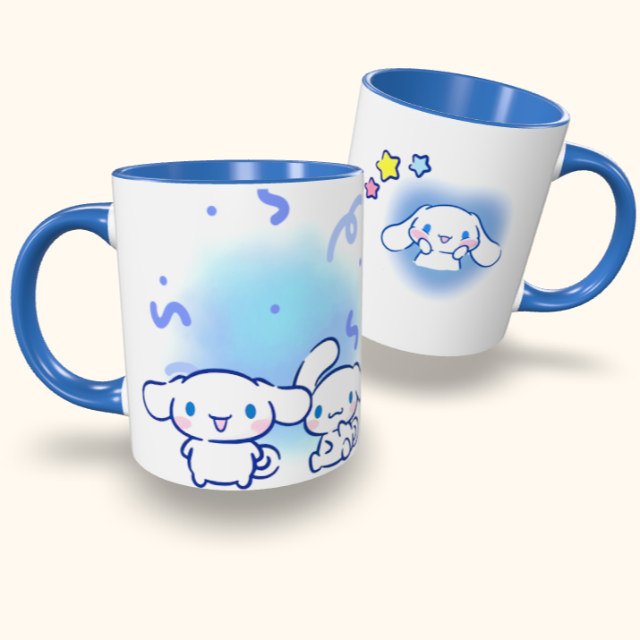 Caneca de Cerâmica Hello Kitty -  Cinnamoroll