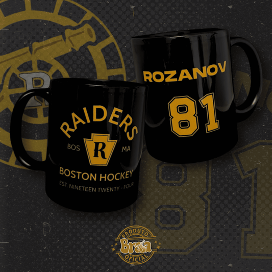 Caneca de Cerâmica Heated Rivalry - Raiders Rozanov - Tarja