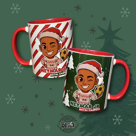 Caneca de Cerâmica Neymar - Natal Campeão