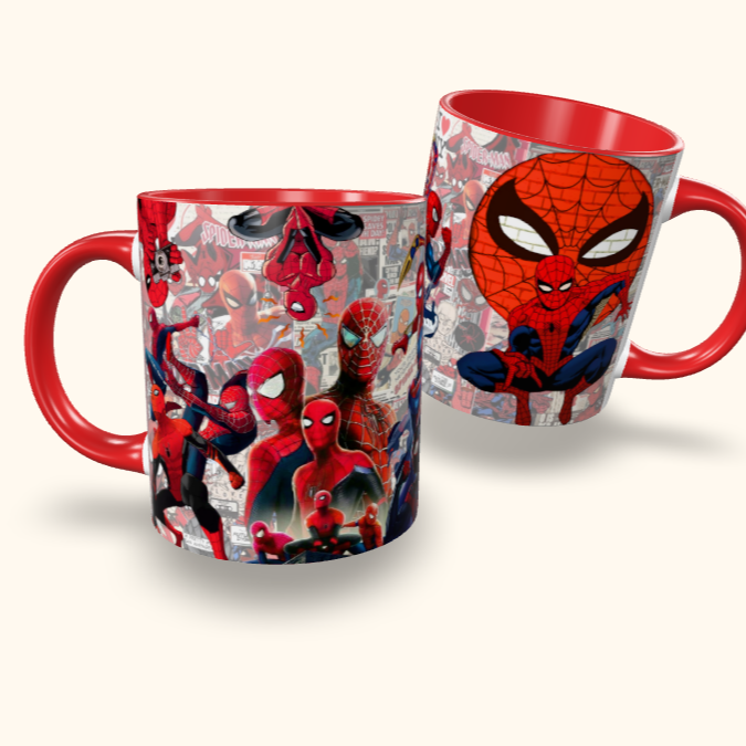 Caneca de Cerâmica Herois - Homem Aranha