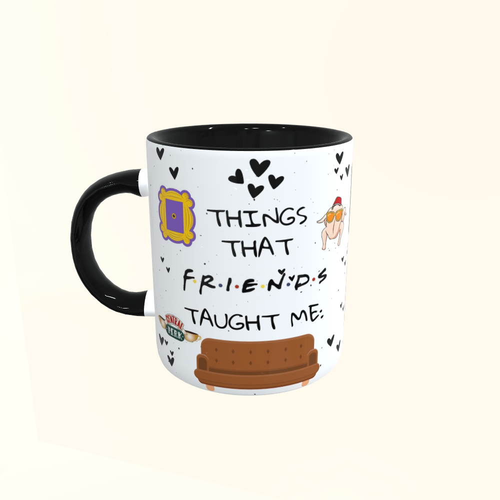 Caneca de Cerâmica Friends - Things that Friends taught me