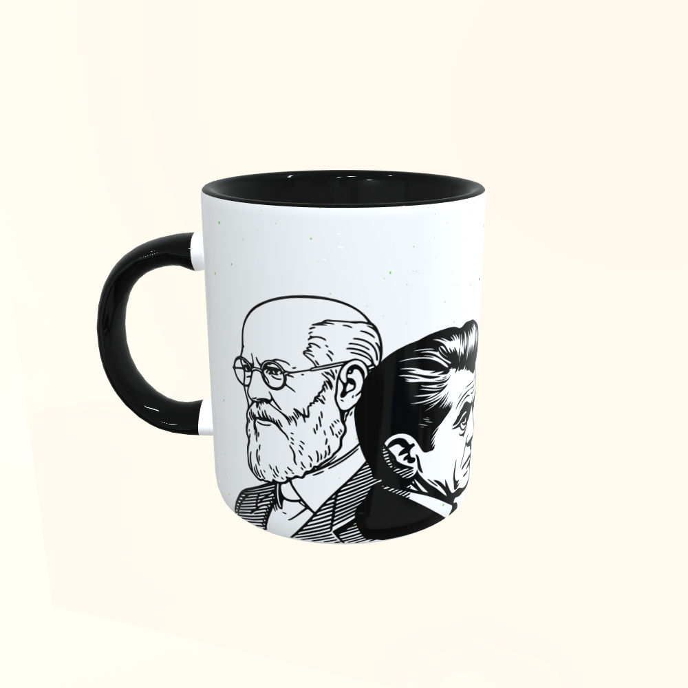 Caneca de Cerâmica Psicanálise - Freud