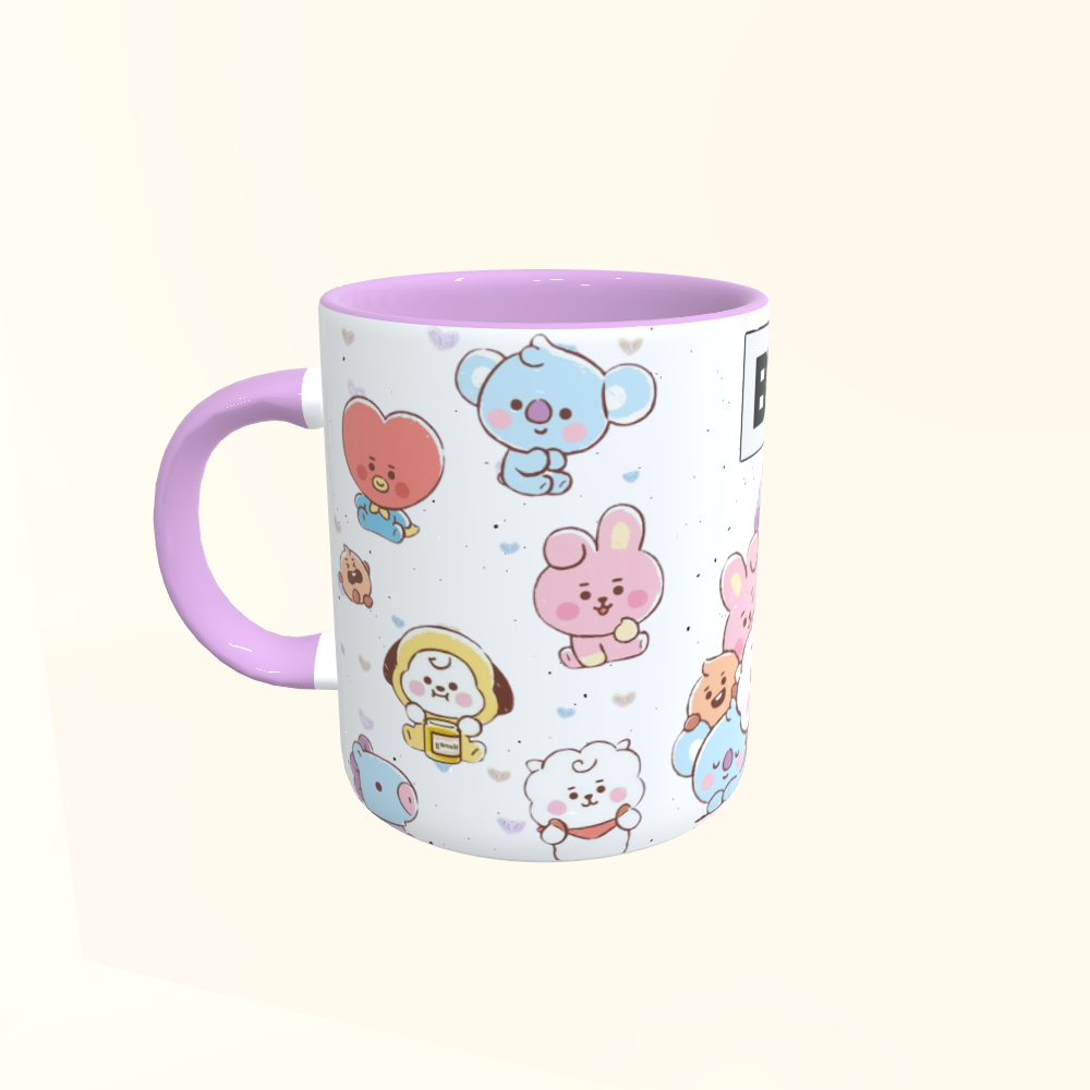 Caneca de Cerâmica BT21