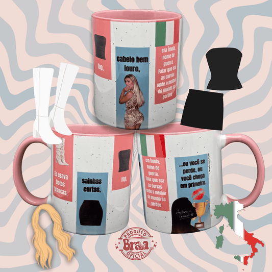 Caneca de Cerâmica Artistas -  Imola (Andressa Urach)