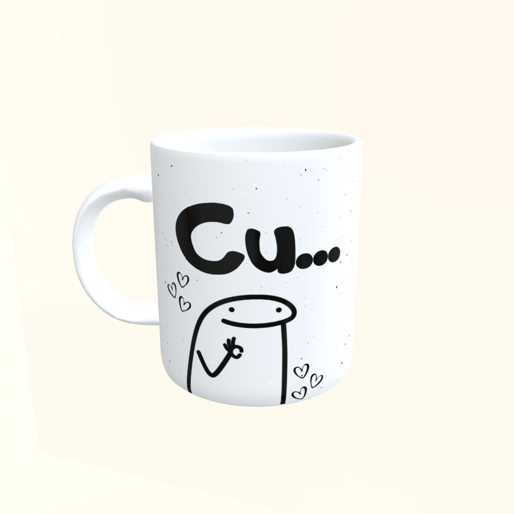Caneca de Cerâmica Cu... nhado