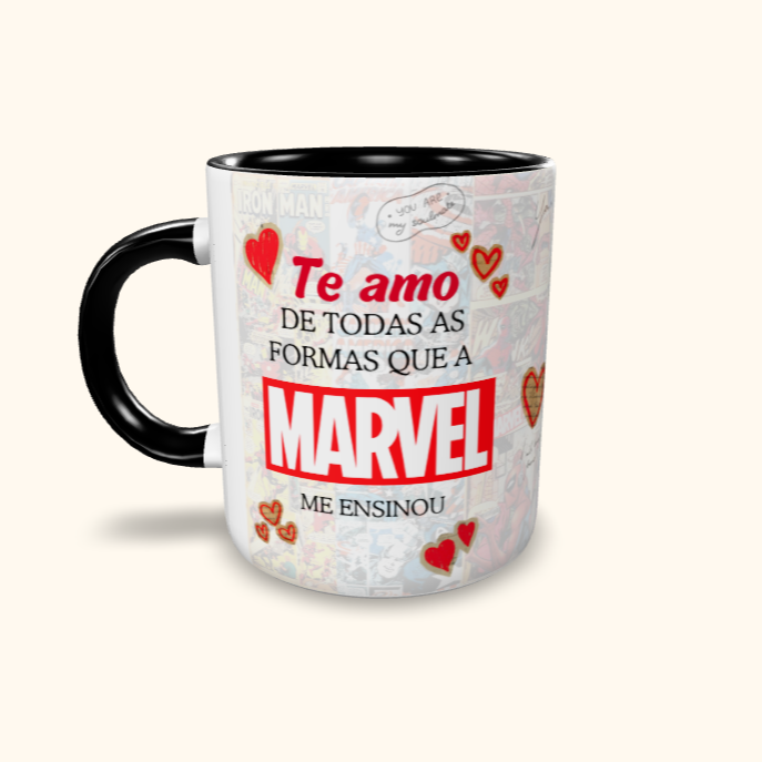 Caneca de Cerâmica Dia dos Namorados - HQ Casais