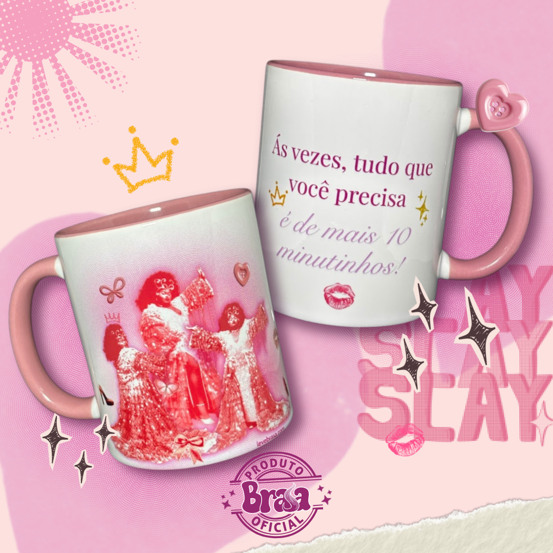 Caneca de Cerâmica Jordann - Mais 10 minutinhos