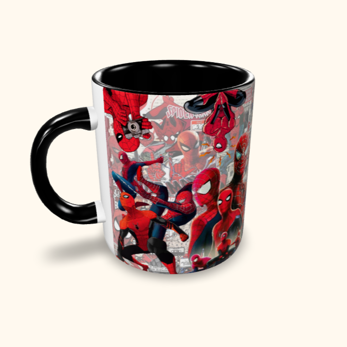 Caneca de Cerâmica Herois - Homem Aranha