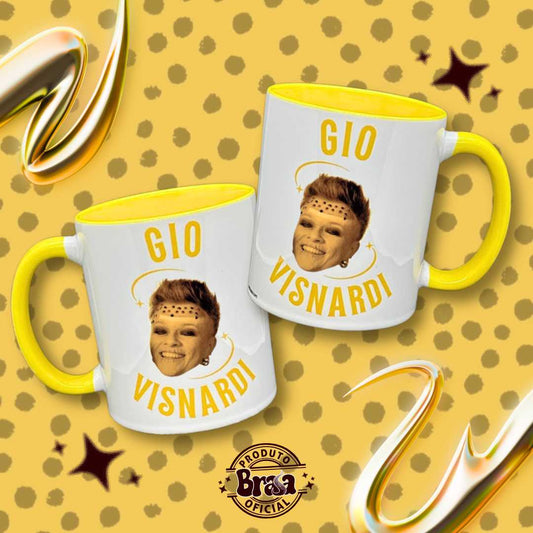 Caneca de Cerâmica Giovanna - Gio Visnardi Maracujá