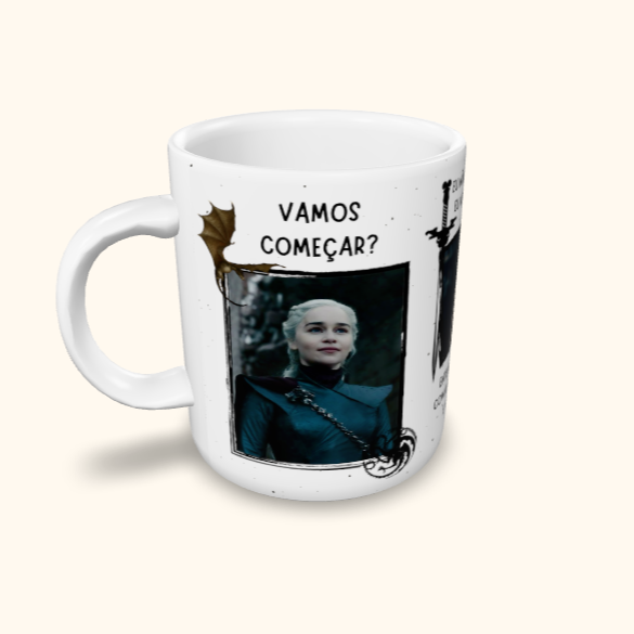 Caneca de Cerâmica Series - Daenerys Targaryen