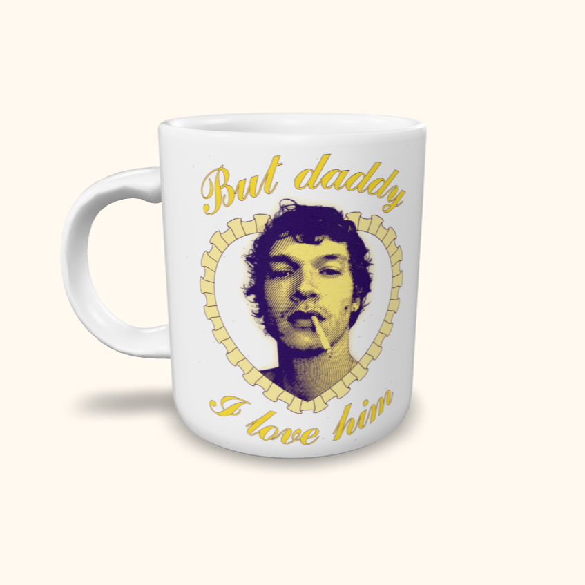 Caneca de Cerâmica Heated Rivalry - But daddy i love him - Connor Storrie