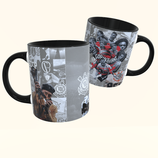 Caneca de Cerâmica Futebol - Corinthians - Time