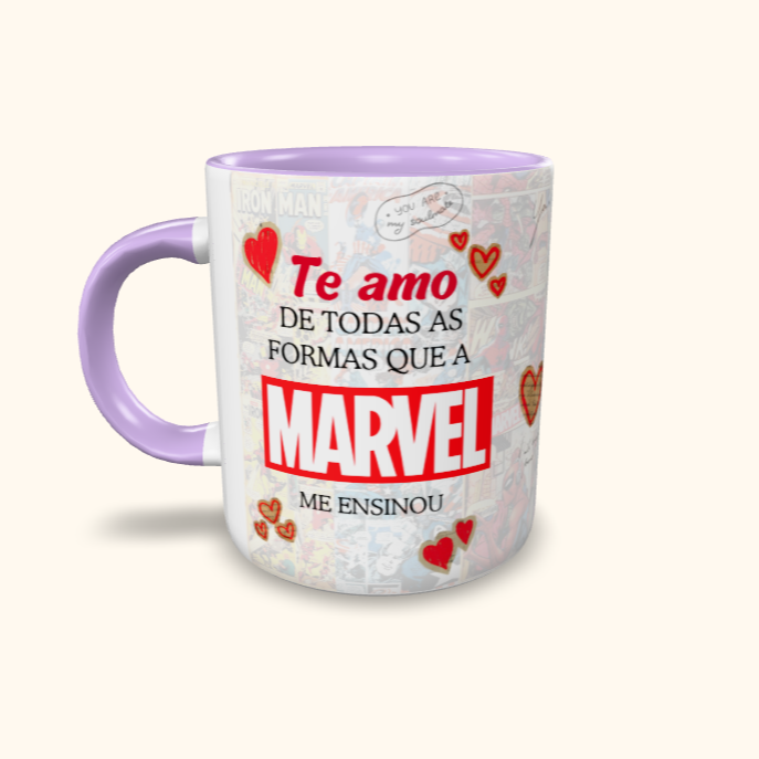Caneca de Cerâmica Dia dos Namorados - HQ Casais