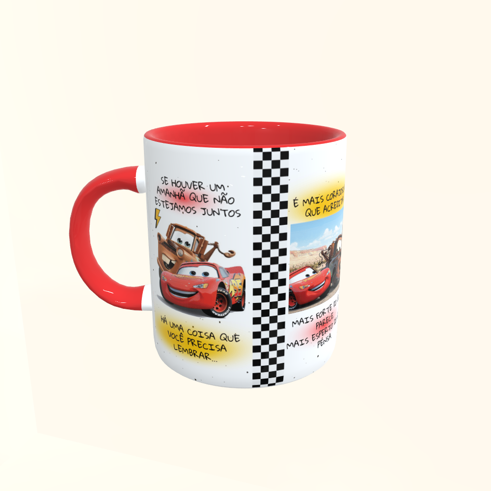 Caneca de Cerâmica McQueen & Mate