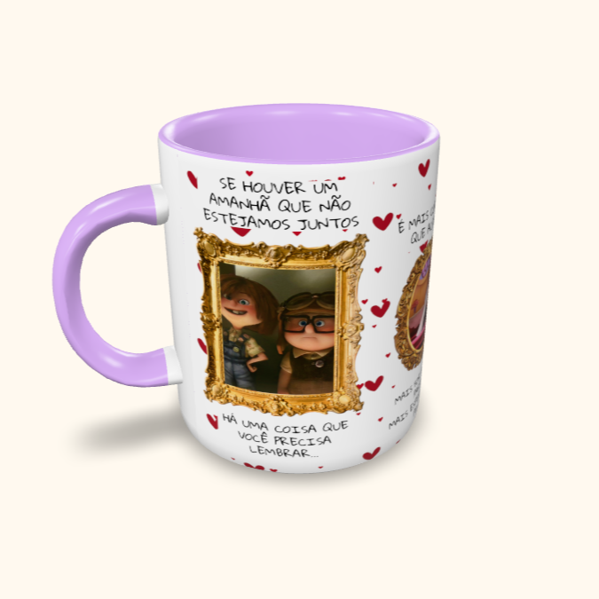 Caneca de Cerâmica Up Altas Aventuras - Se houver um amanhã