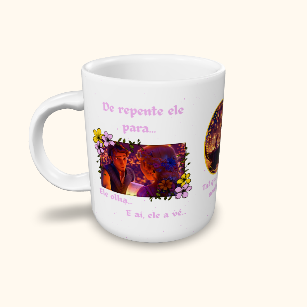 Caneca de Cerâmica Enrolados - De Repente ele para...
