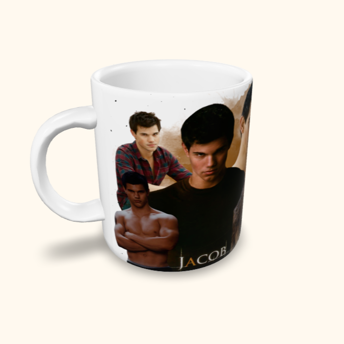 Caneca de Cerâmica Filmes - Team Jacob