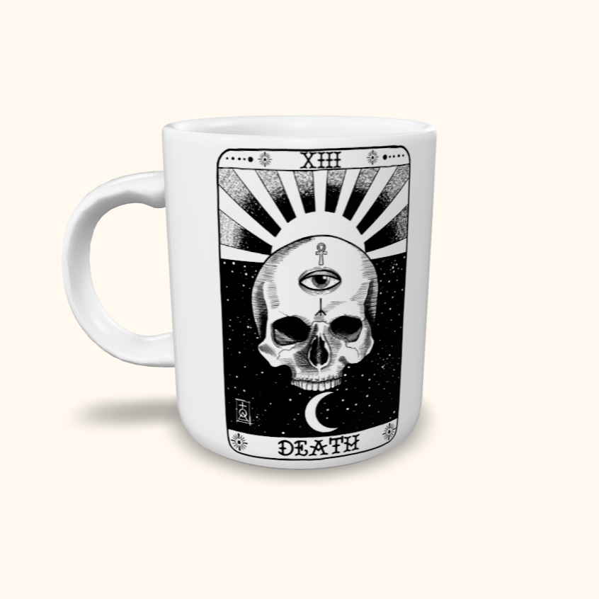 Caneca de Cerâmica Memento Mori - Death
