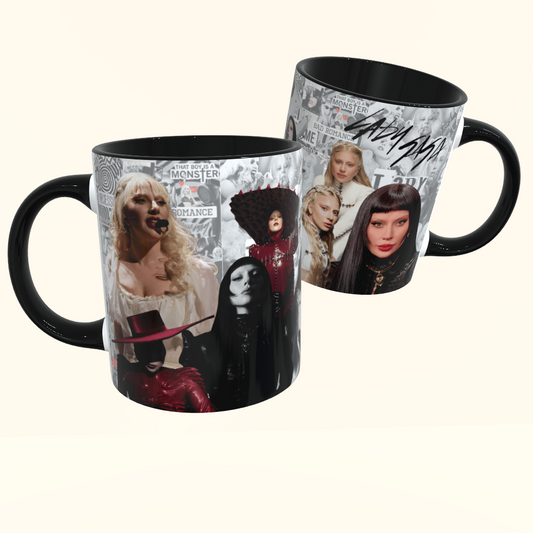 Caneca de Cerâmica Artistas - Lady Gaga