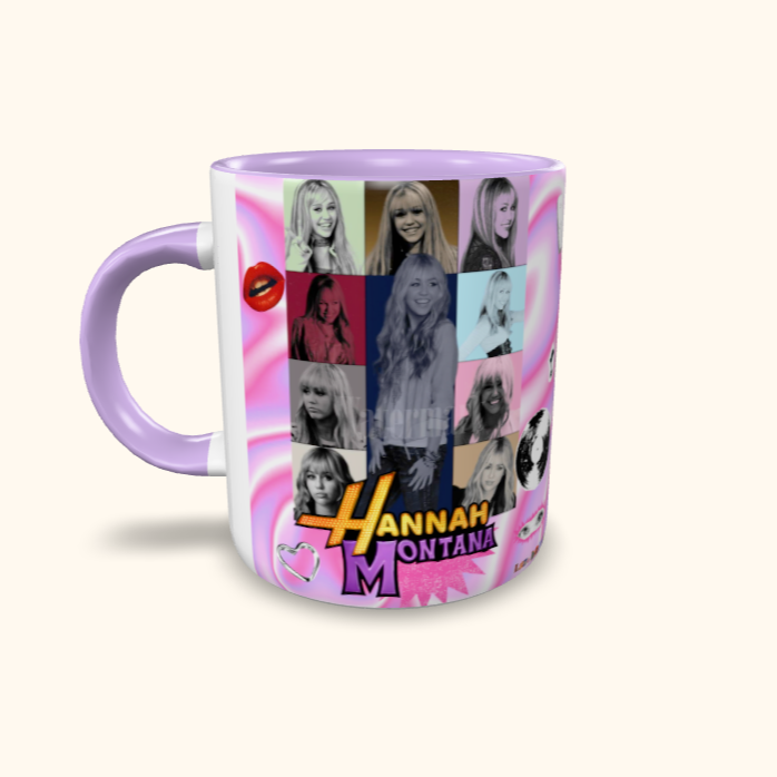 Caneca de Cerâmica Hannah Montana 2000