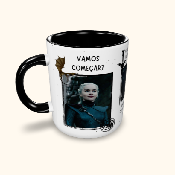 Caneca de Cerâmica Series - Daenerys Targaryen