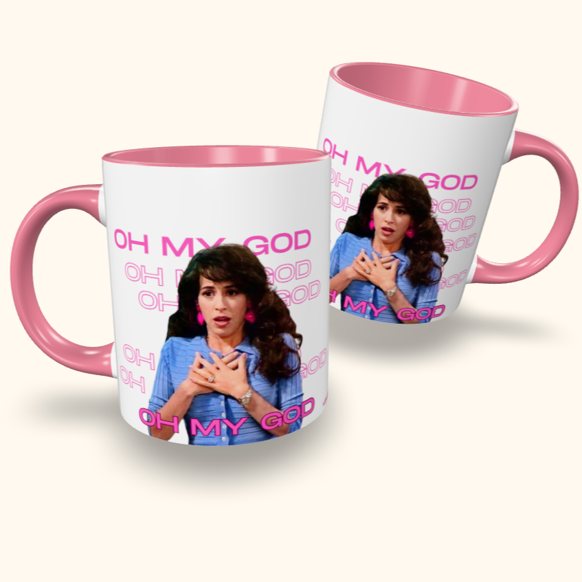 Caneca de Cerâmica Friends - Oh My God