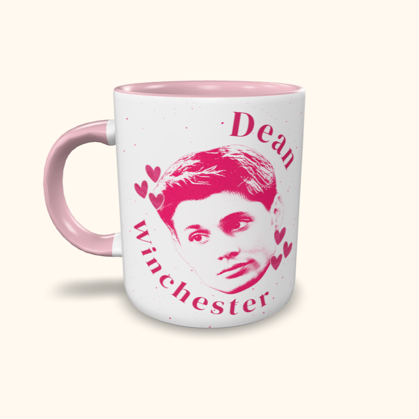 Caneca de Cerâmica Dean Winchester