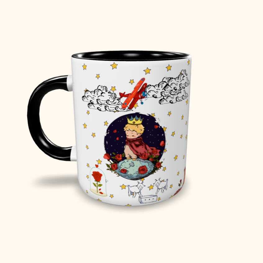 Caneca de Cerâmica Pequeno Príncipe Desenho