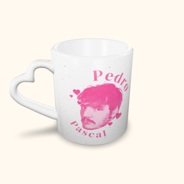 Caneca de Cerâmica Artistas - Pedro Pascal