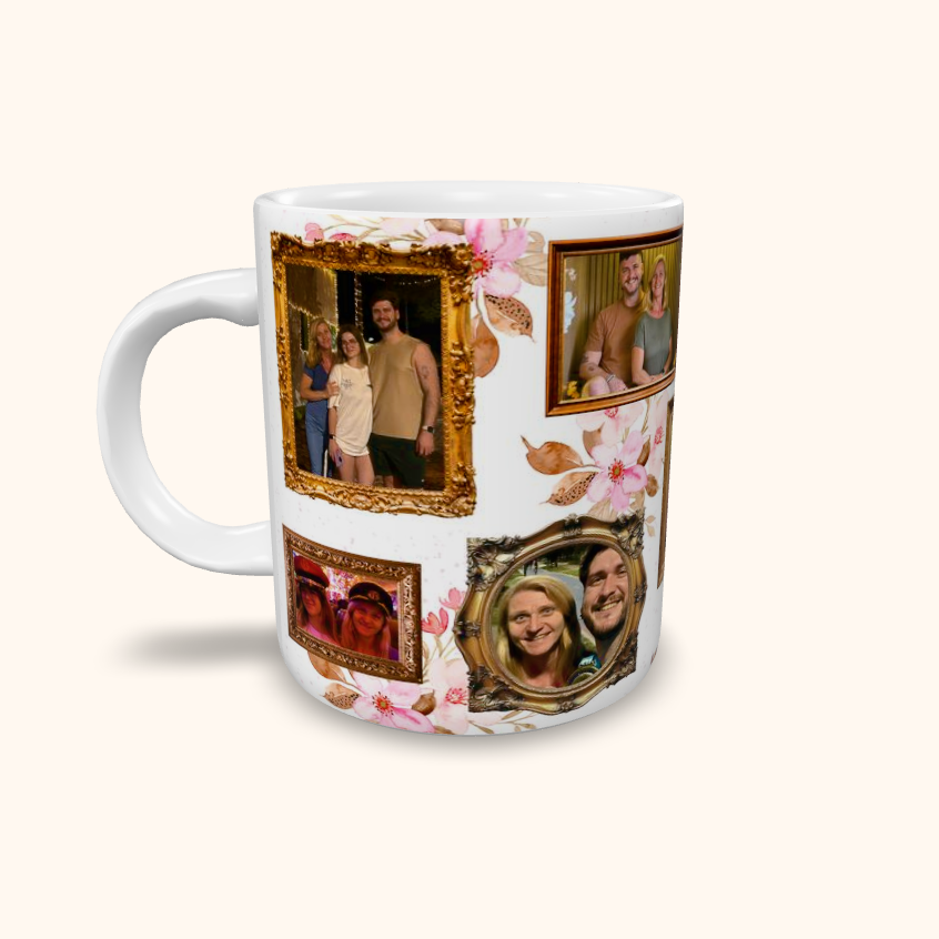 Caneca de Cerâmica Dia das Mães - Quadros Personalizados