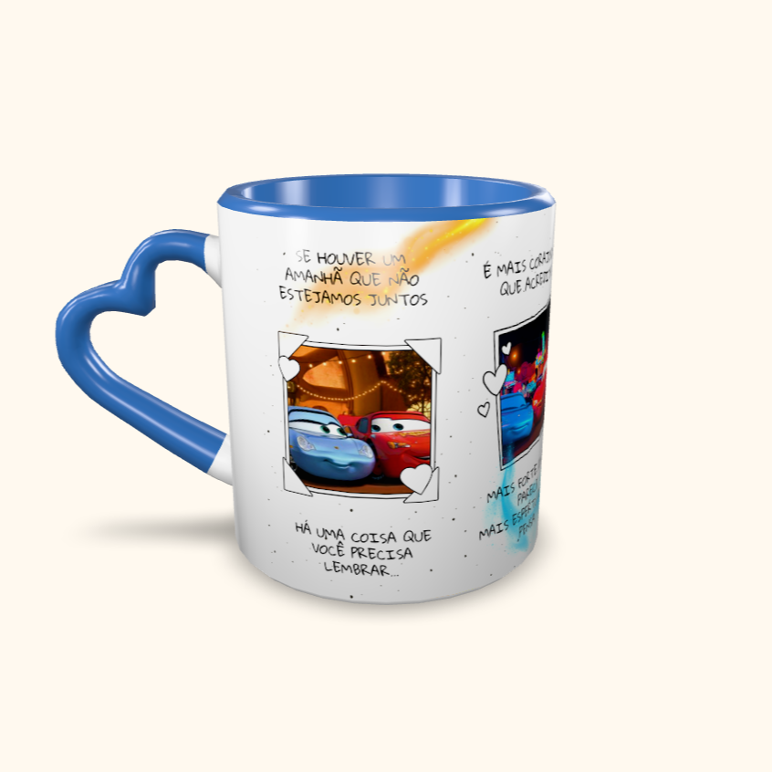 Caneca de Cerâmica Dia dos Namorados - McQueen & Sally