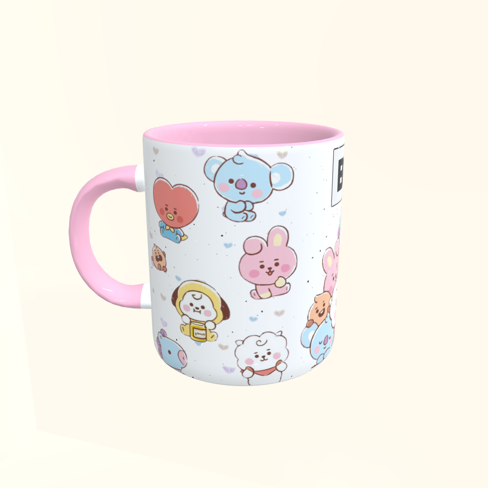 Caneca de Cerâmica BT21