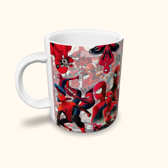 Caneca de Cerâmica Herois - Homem Aranha