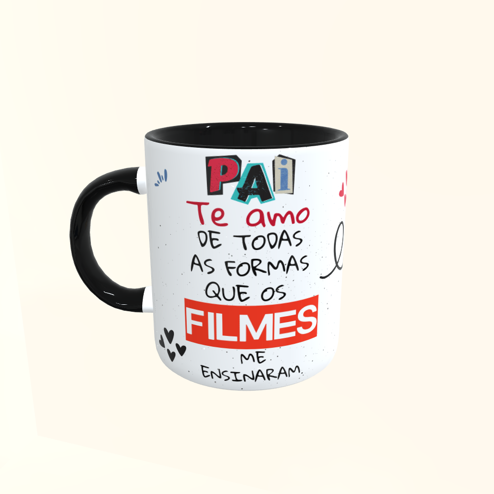 Caneca de Cerâmica Dia dos Pais - Todas as formas