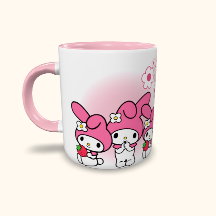 Caneca de Cerâmica Hello Kitty - My Melody