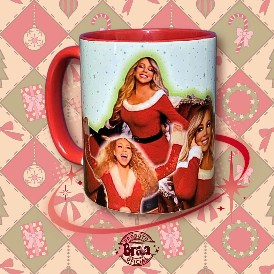 Caneca de Cerâmica Mariah - It’s time