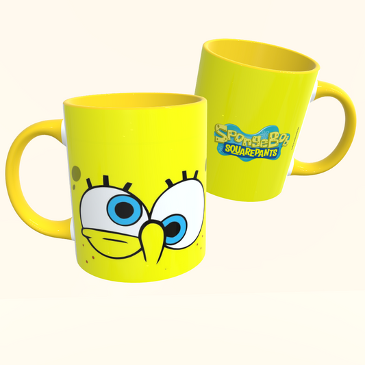 Caneca Base Personalizada Bocão - Bob Esponja