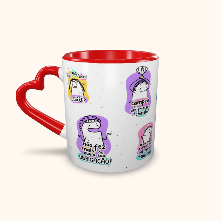 Caneca de Cerâmica Dia das Mães - Bento Mãe