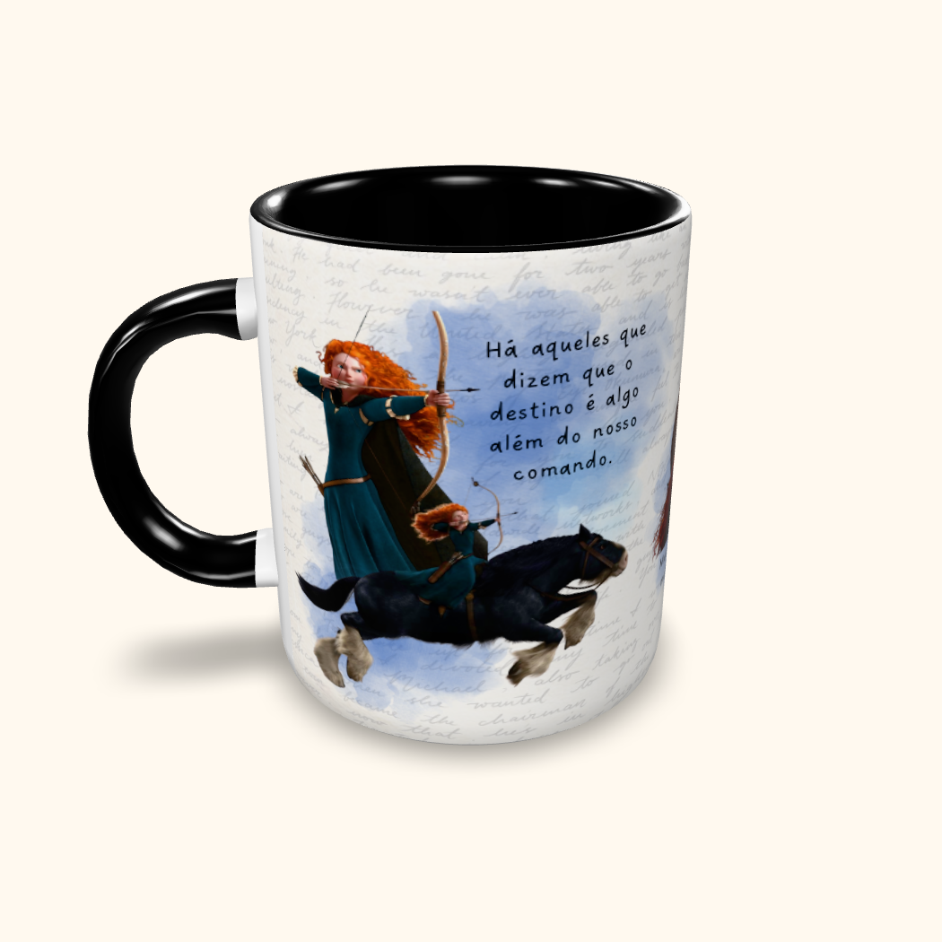 Caneca de Cerâmica Filmes - Valente - Merida