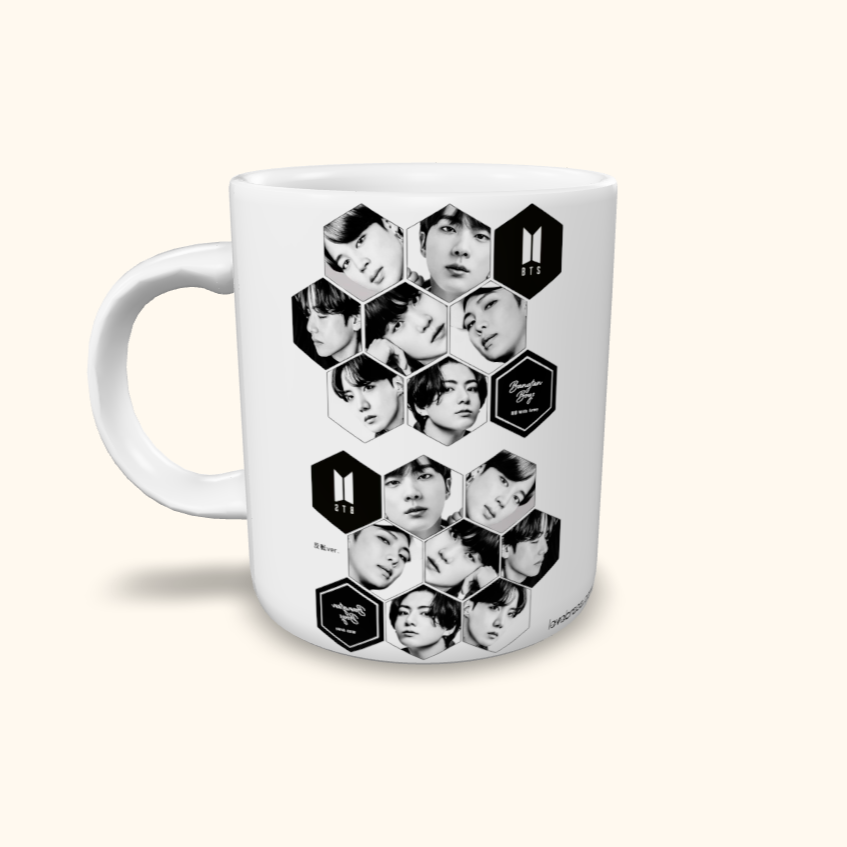 Caneca de Cerâmica BTS - Army
