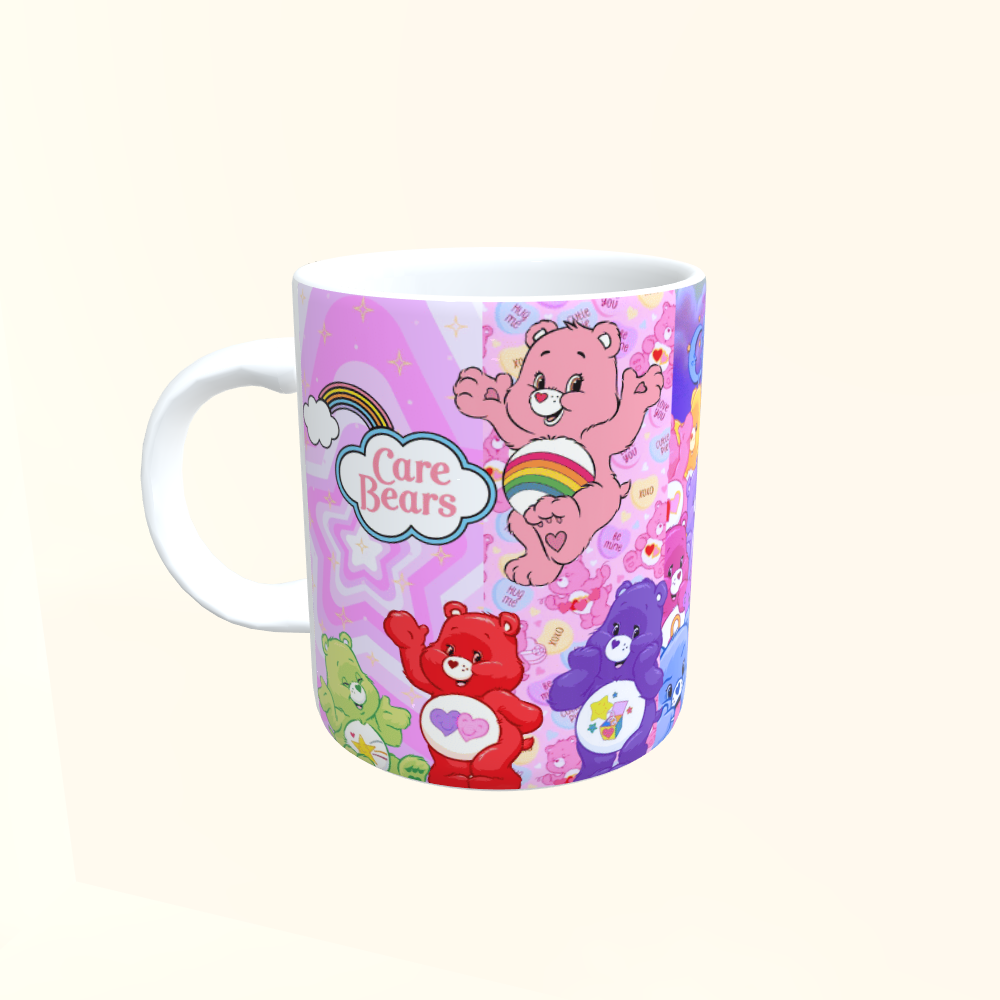 Caneca de Cerâmica Care Bears - Ursinhos Carinhosos