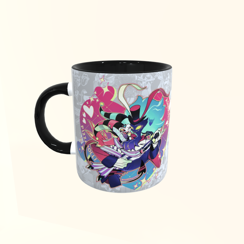 Caneca de Cerâmica Helluva Boss