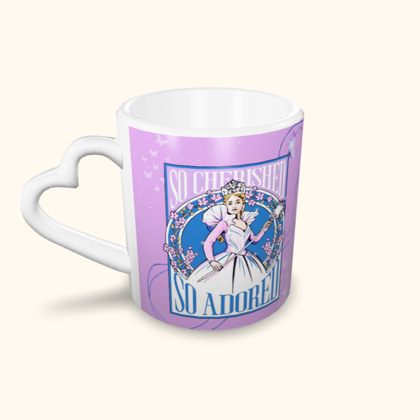 Caneca de Cerâmica Filmes - Cartaz Glinda So Adored