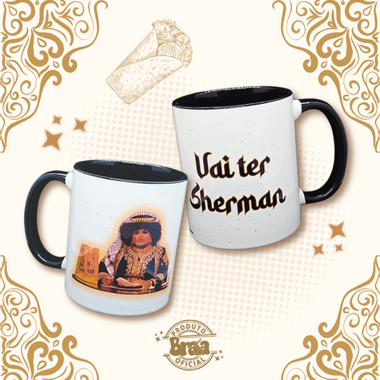 Caneca de Cerâmica Jordann - Vai ter Sherman