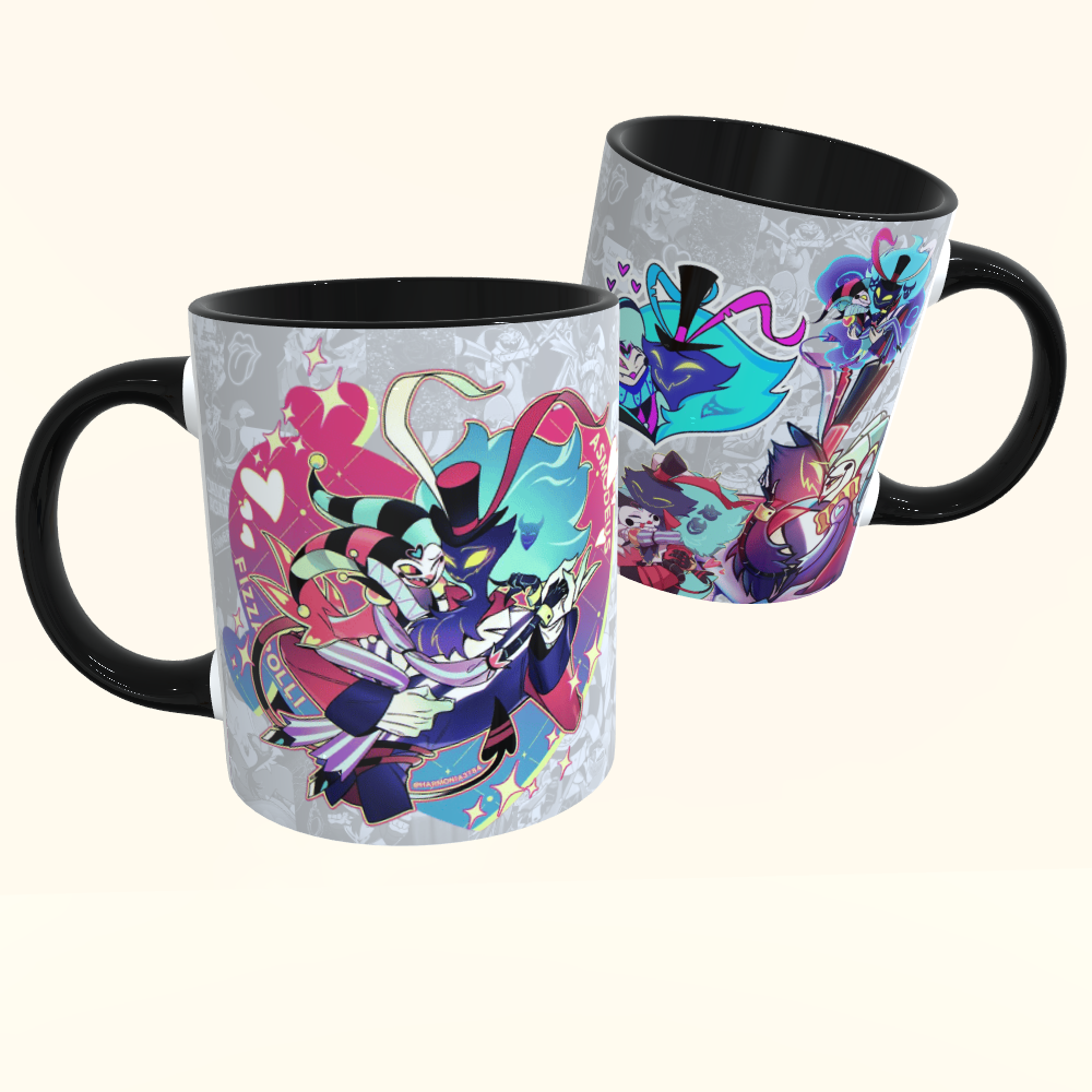 Caneca de Cerâmica Helluva Boss