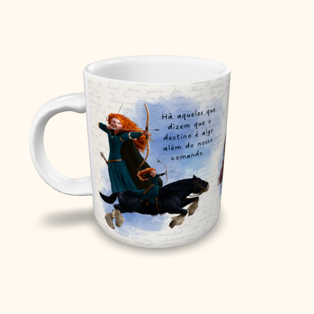 Caneca de Cerâmica Filmes - Valente - Merida